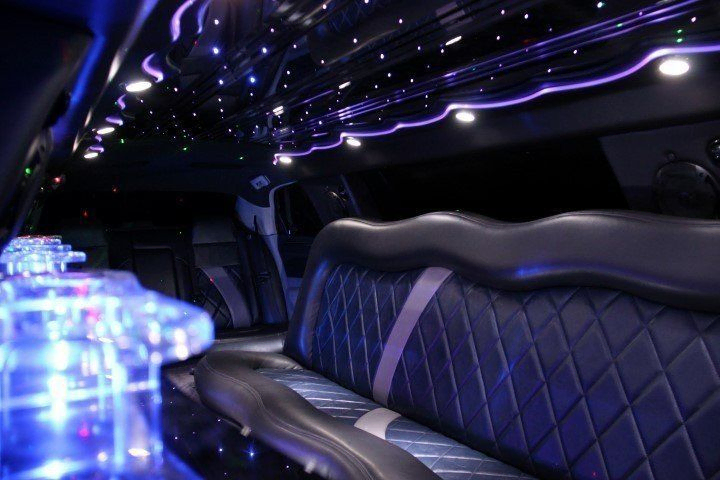 Limousine von der Autohandel Plank KG, Innenraum